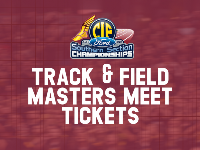 Track And Field Master Tickets