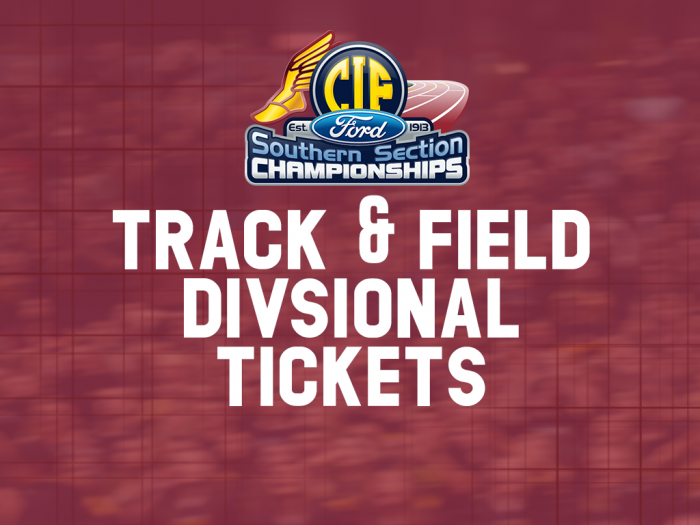 Track & Field Divisional Championship Tickets