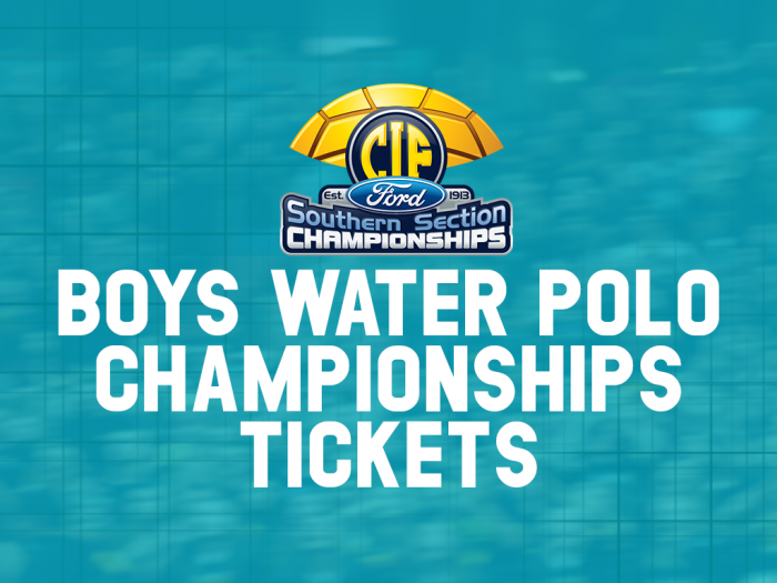 Boys Water Polo Championship Tickets