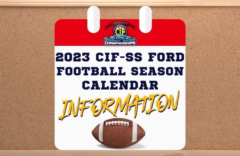 2023 Football Season Calendar Information