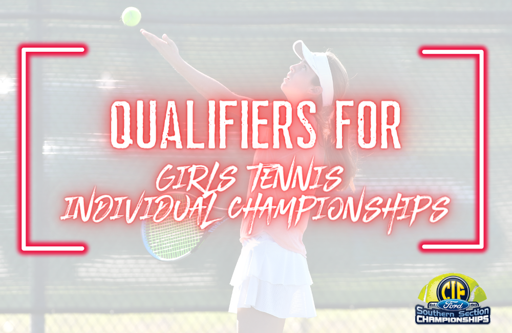 2023 Girls Tennis Individual Championship Qualifiers