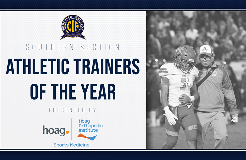 Southern Section Athletic Trainers of the Year Award presented by Hoag | HOI Sports Medicine