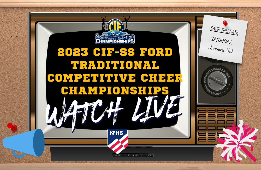 WATCH LIVE: 2023 CIFSS- FORD Traditional Competitive Cheer Championships