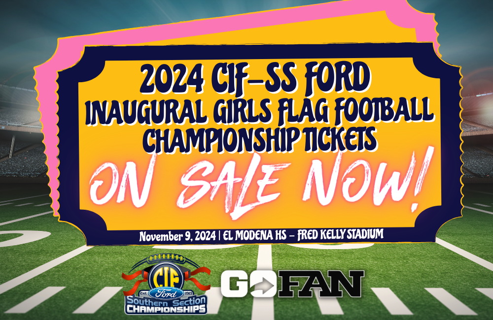 2024 CIFSS FORD Girls Flag Football Championship Tickets CIF