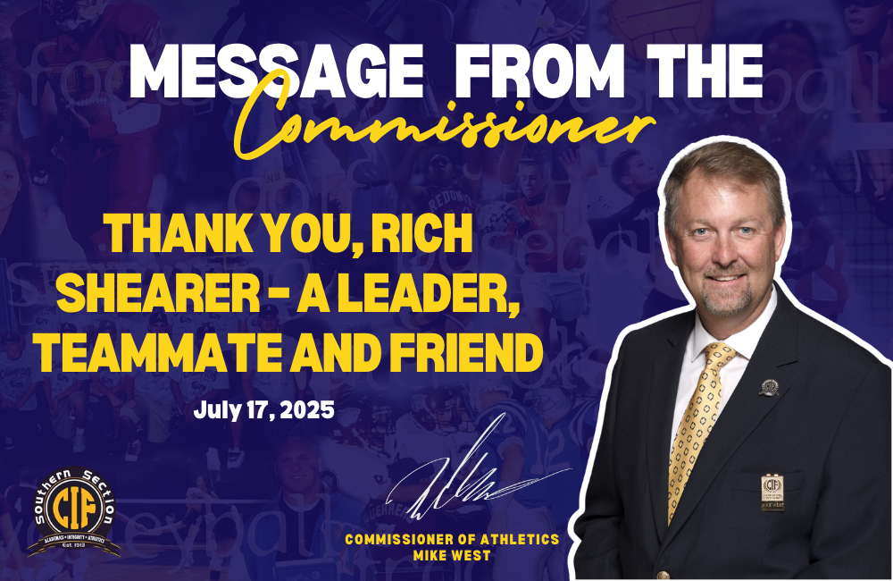 Thank You, Rich Shearer – A Leader, Teammate and Friend