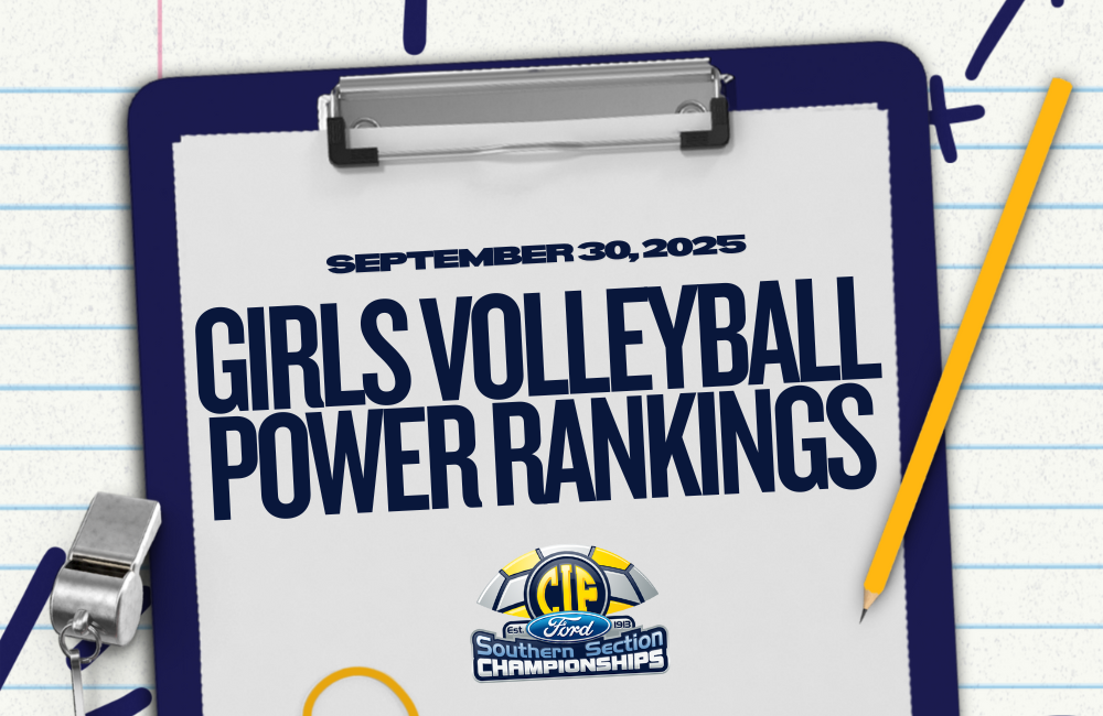 2025 Girls Volleyball Playoff Ranking #4 – 09/30/2025