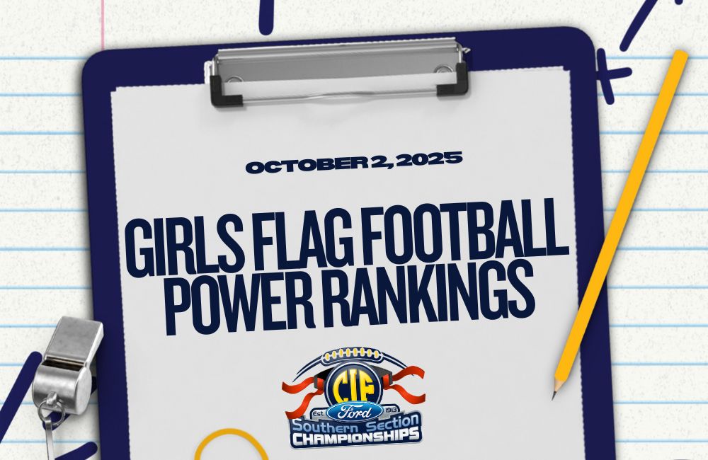 2025 Girls Flag Football Playoff Ranking #3 – 10/2/2025