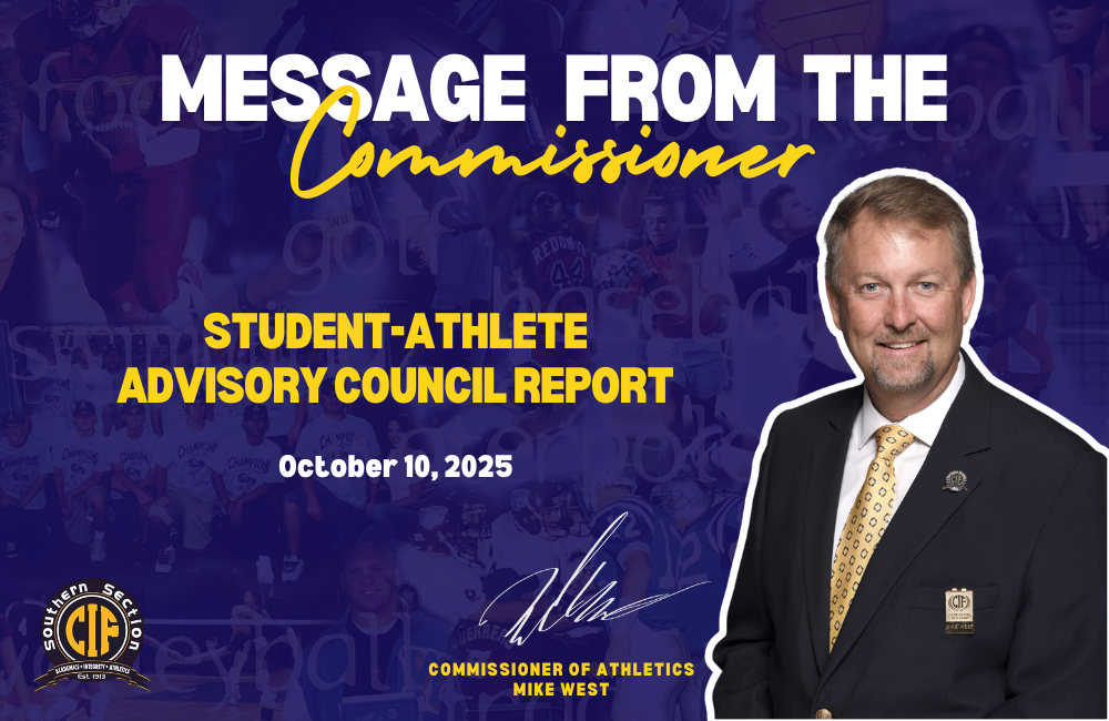 Student-Athlete Advisory Council Report