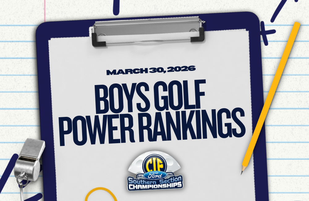 2026 Boys Golf Team Rankings #2